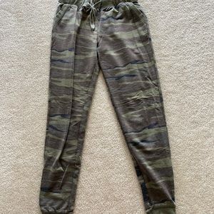 Camo joggers